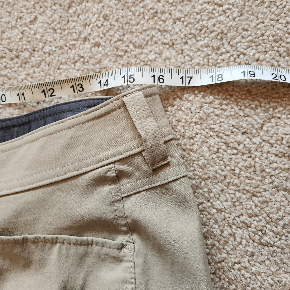 Eddie Bauer First Ascent Men's Tan Technical Pants - 34x30 - Picture 11 of 12